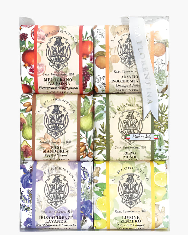 La Florentina 6-Soaps random scents Gift Set