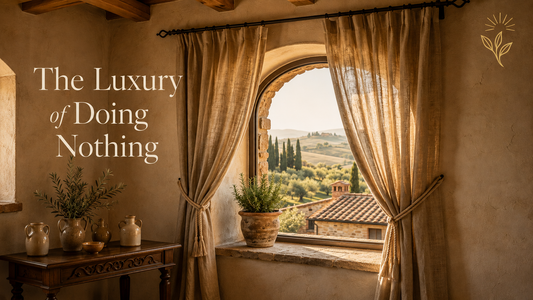 The Luxury of Doing Nothing