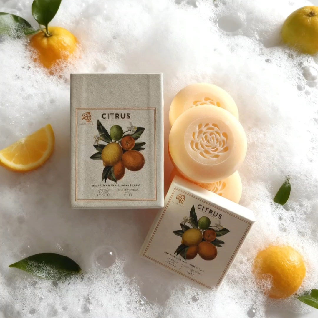 Sapone vegetale Alchimia box con 3 saponi/profumazioni disponibili Rosa, Agrumi, Limone e Olio d'oliva