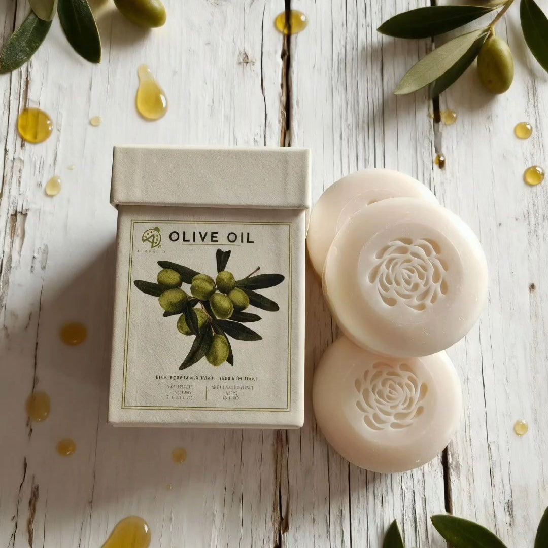 Sapone vegetale Alchimia box con 3 saponi/profumazioni disponibili Rosa, Agrumi, Limone e Olio d'oliva