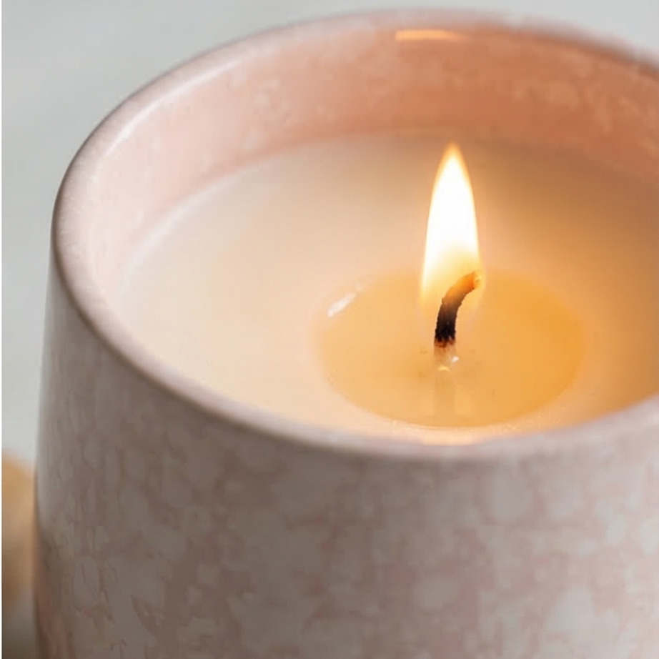 THE SOY COMPANY SPECKLED CERAMIC CANDLES