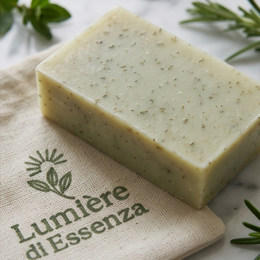 LUMIÈRE di ESSENZA - SAPONE SOLIDO FOGLIA DI MENTA PIPERITA