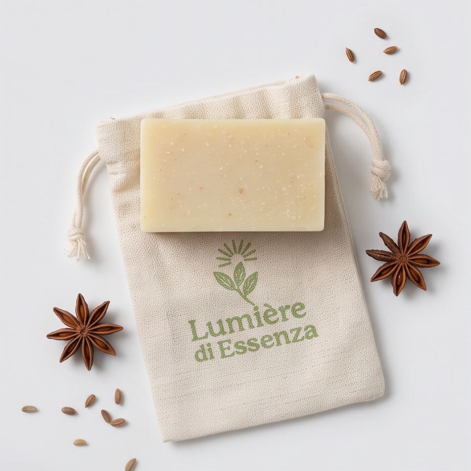 LUMIÈRE di ESSENZA - SAPONE ARTIGIANALE AL LEMONGRASS VIVACE