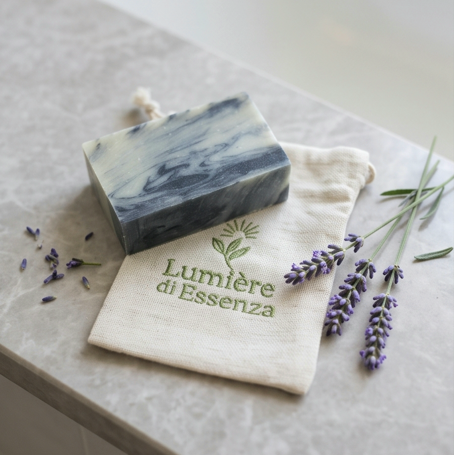 LUMIÈRE DI ESSENZA – CYPRESS LAVENDER SOAP