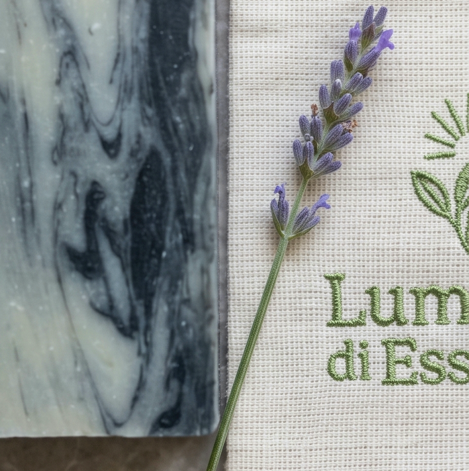 LUMIÈRE DI ESSENZA – CYPRESS LAVENDER SOAP