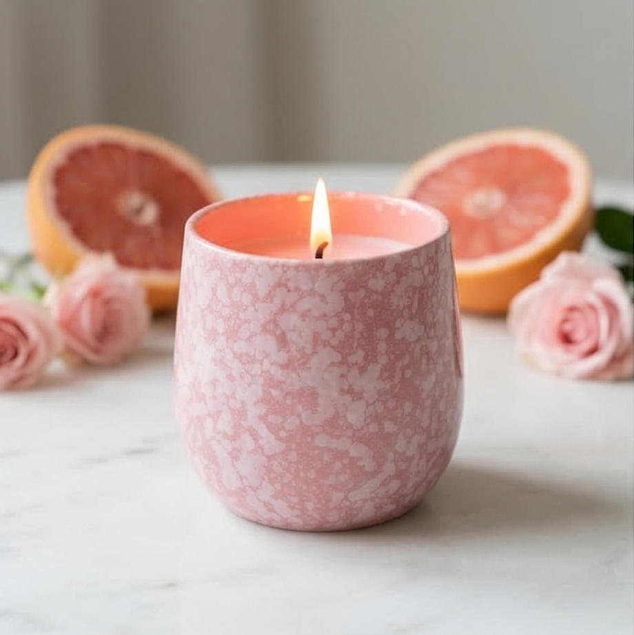 THE SOY COMPANY SPECKLED CERAMIC CANDLES