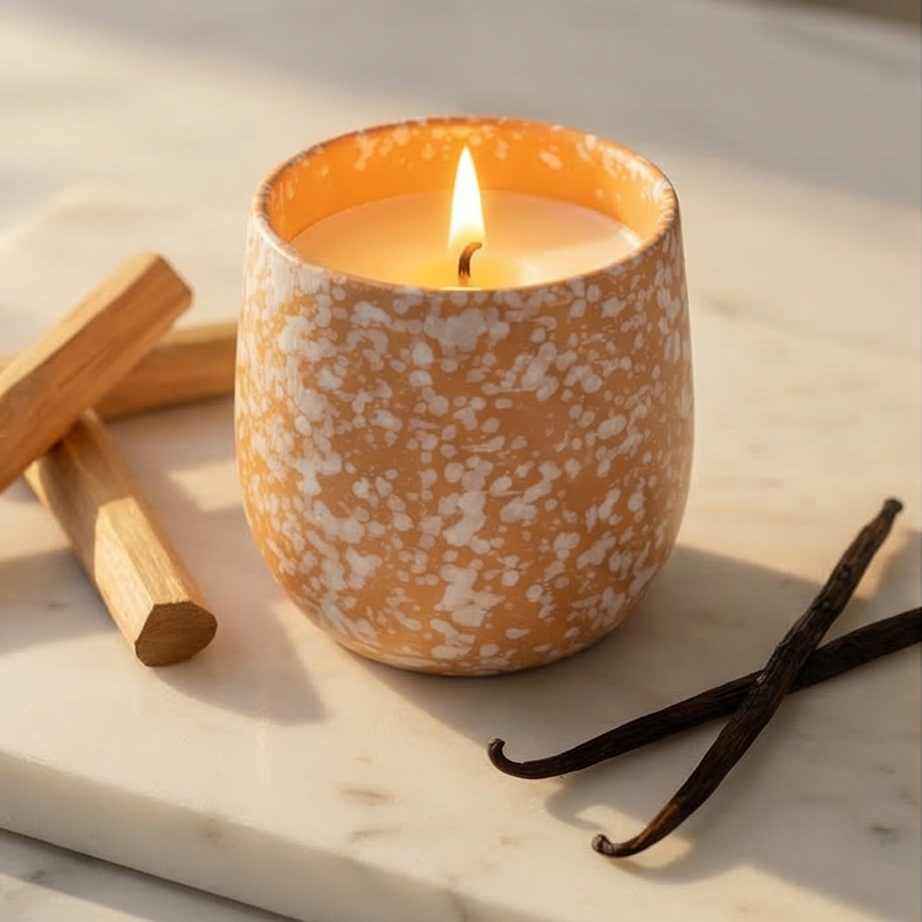 THE SOY COMPANY SPECKLED CERAMIC CANDLES