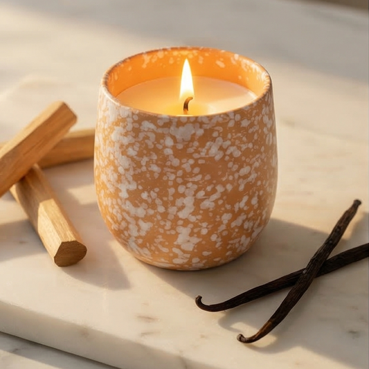 THE SOY COMPANY SPECKLED CERAMIC CANDLES