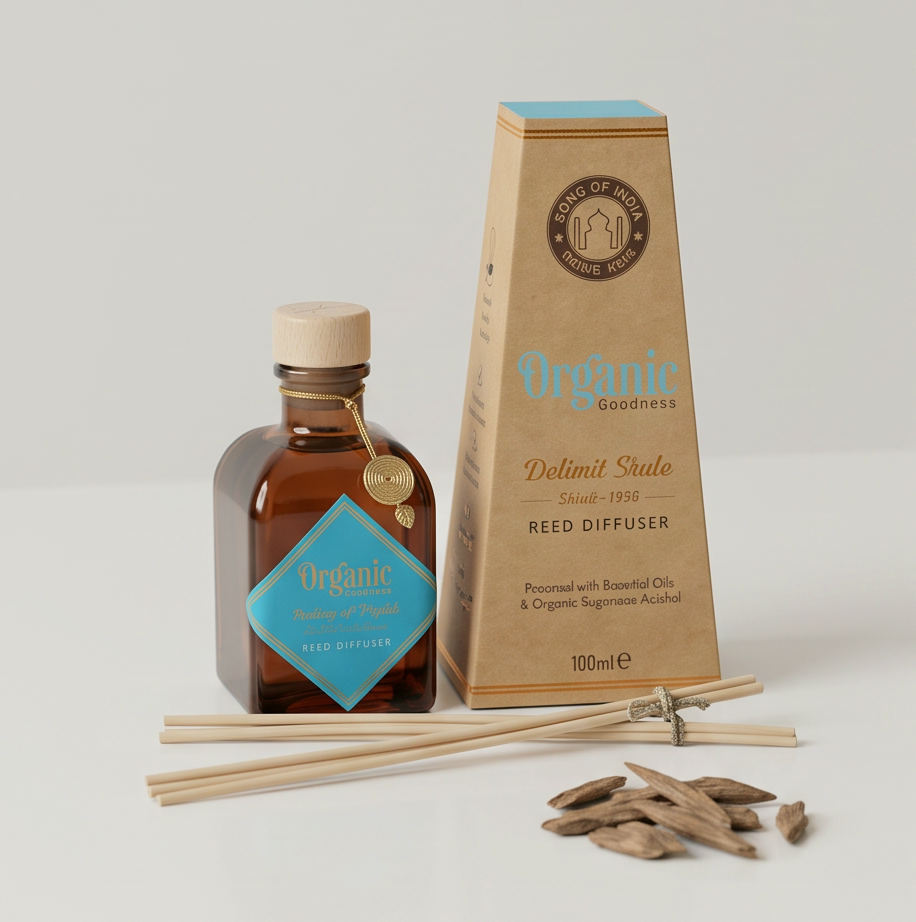 Song of India Organic Reed Diffuser