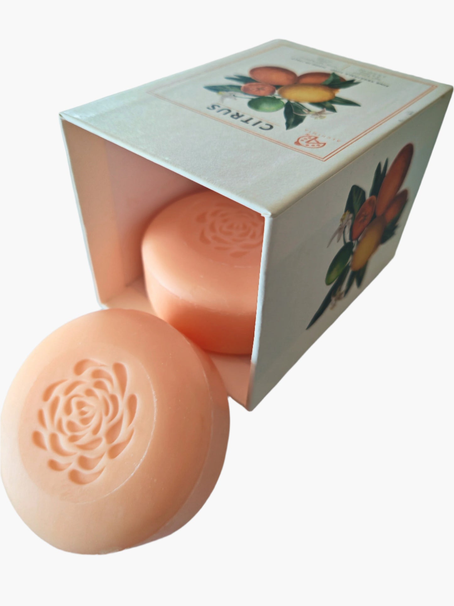 Alchimia Citrus Vegetable soap with 3x bar soap in the box