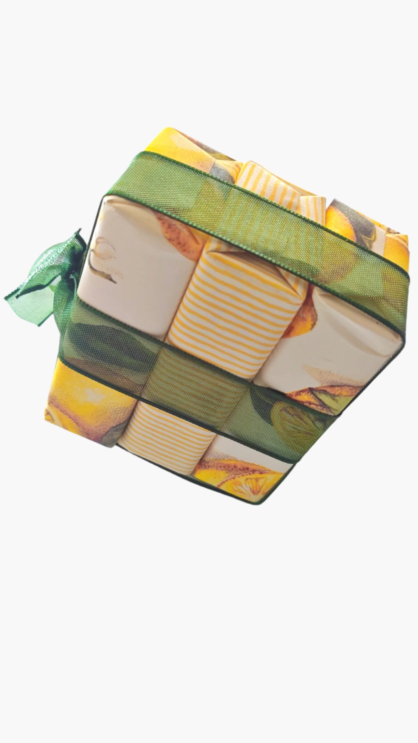 ALCHIMIA: LEMON VEGETABLE SOAP PACK WITH 3 SOAPS