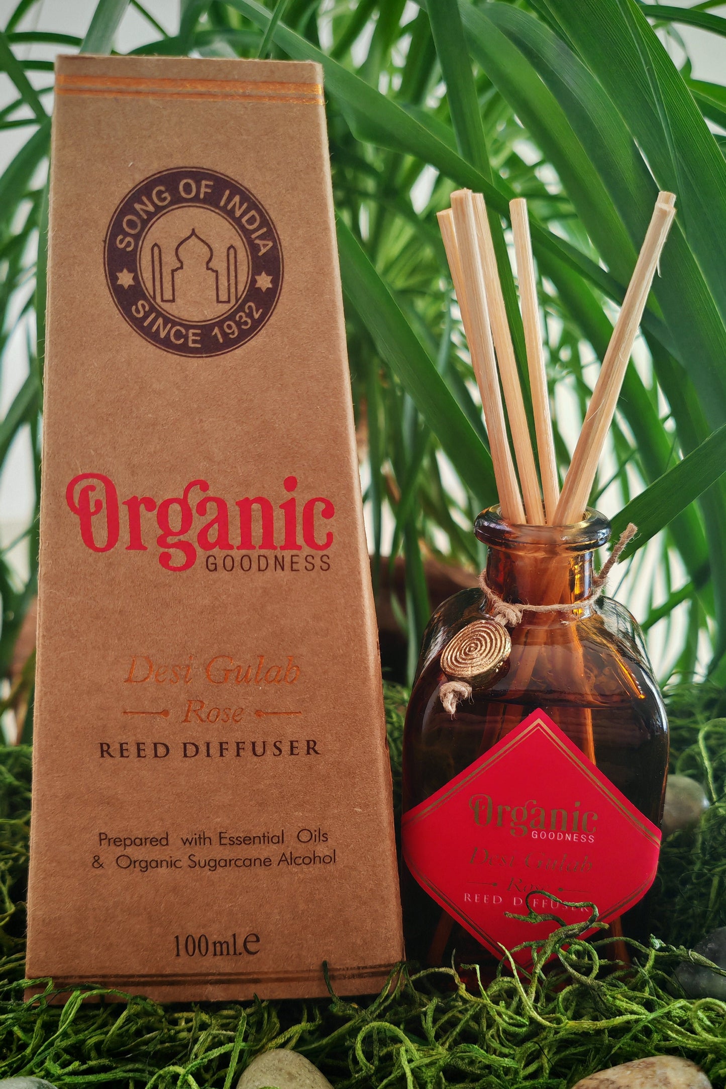 Organic Reed Diffusers/ Song of India