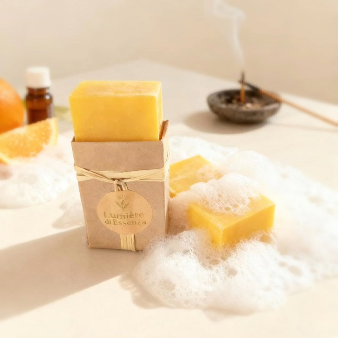 SAPONE BIOLOGICO AGRUMORI E LAVANDA